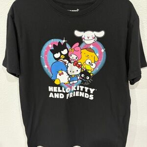 Hello Kitty Black Graphic Tee